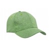 Melange cap - mod. 3998:Green melange, Polyester, Green melange